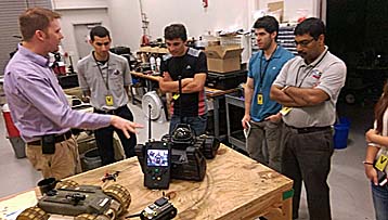 UTSA students visit SwRI UTSA students visit SwRI